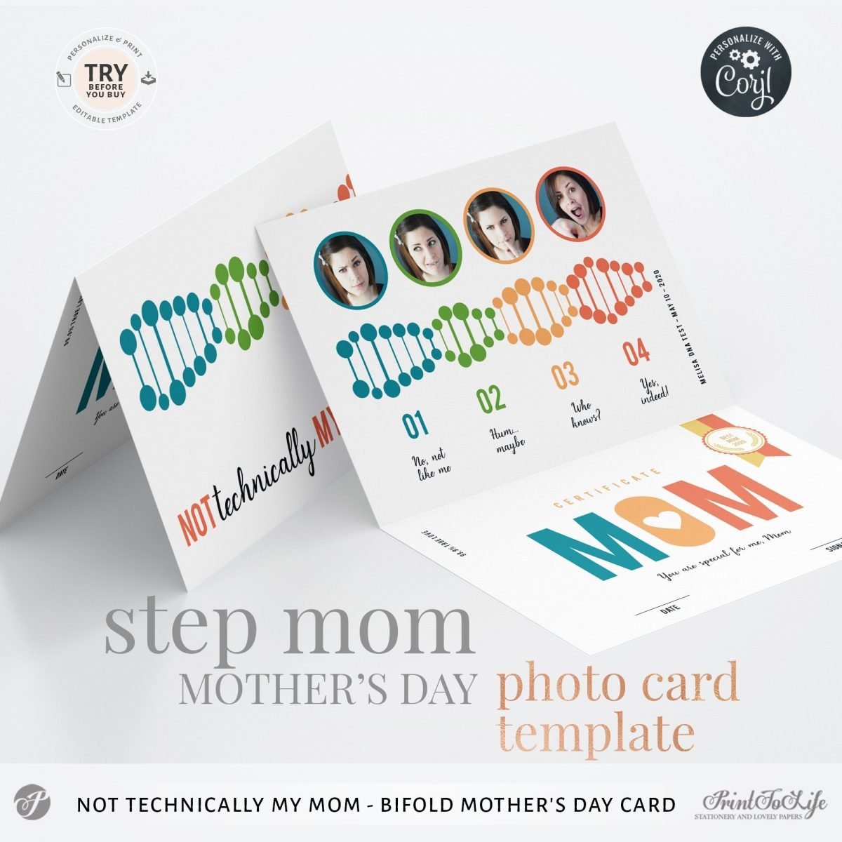 Personalized Mother's Day Cards - Printolife