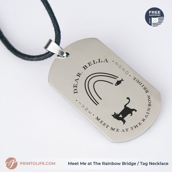 Pet Memorial Personalized Necklace